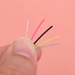 Hypoallergenic Simple Transparent Earrings Invisible Plastic Soft Stud Earring Piercing Retainer Ear Studs Pins Jewelry