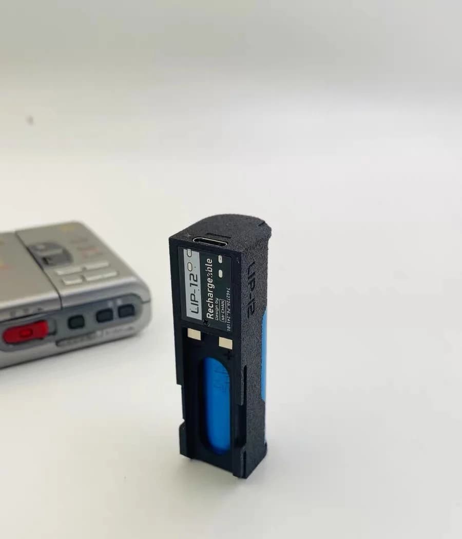 Walkman Battery LIP-12, LIP-12H for Sony MZ-B3, MZ-E3, MZ-R2, MZ-R3, MZ-R30, MZ-R35, MZ-R4, MZ-R4ST