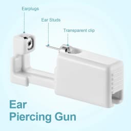 1PC Sterlised Disposable Ear Piercing Unit Cartilage Tragus Helix Piercing Gun NO PAIN Piercer Device Tool Machine With Ear Stud