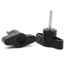 M5 M6 M8 T Type Nylon Plastic Head Handle Thumb Screw Bakelite Bolt Head Diameter 36mm