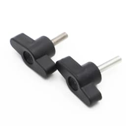 M5 M6 M8 T Type Nylon Plastic Head Handle Thumb Screw Bakelite Bolt Head Diameter 36mm