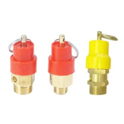 3/4/5/6/7/8/10/12/15 Bar 1/8" 1/4" BSP Male Brass Air Safety Valve Relief Valve Pressure Release Valve Air Compressor