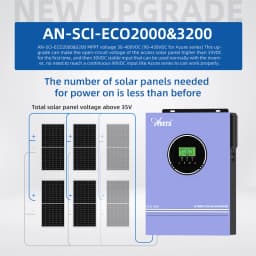 Hybrid Solar Inverter 1KW 3KW 4.2KW 6.2KW 10.2KW Build-in Mppt Controller 500VDC PV Input 230VAC 12V 24V 48V Pure Sine Wave