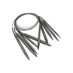 1.5-10mm Stainless Steel Circular Knitting Needles Crochet Needles Pins Needle Craft Tools For Set of Knitting Hooks DIY Weaving