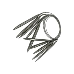 1.5-10mm Stainless Steel Circular Knitting Needles Crochet Needles Pins Needle Craft Tools For Set of Knitting Hooks DIY Weaving