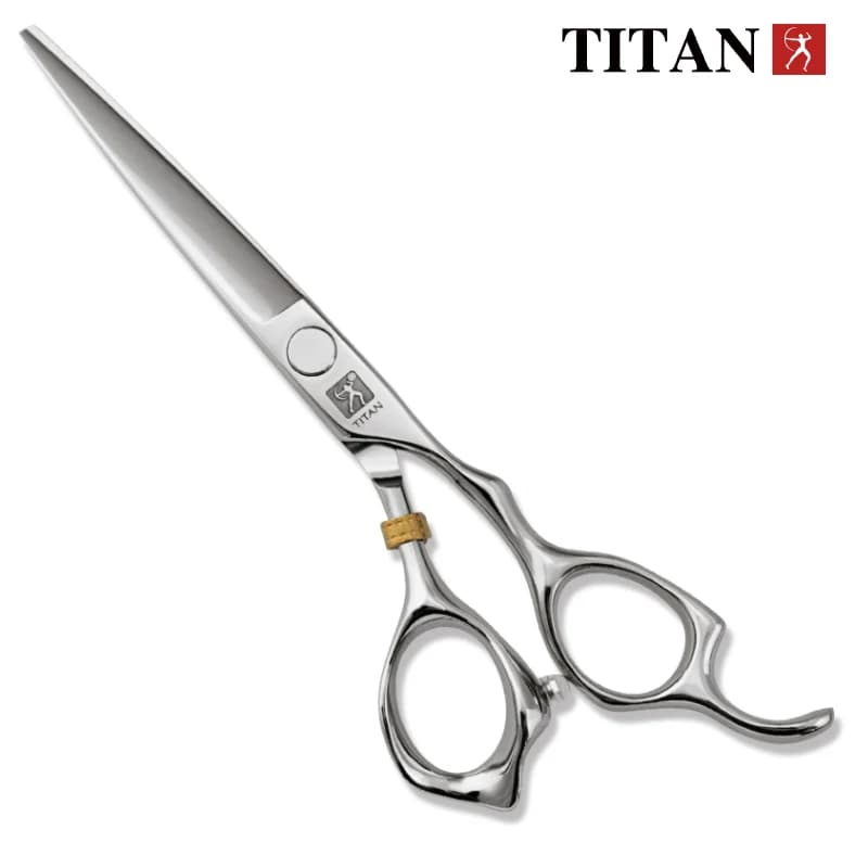 TITAN 6.5 Inch Hair Scissors Barber Cutting Hair Scissors Professional Cut Hairdressing Shear Hair Cut Salon Scissors