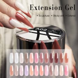 CANNI Cream Extension Gel Venalisa Jelly Gel Milky White UV Construction Gel Soak Off Self Leveling Builder Nail Gel Polish
