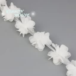 (60 pieces/lot) pink petal Chiffon lace fabric Webbing Decoration Love gift ribbons crafts 50mm width