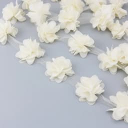 (60 pieces/lot) pink petal Chiffon lace fabric Webbing Decoration Love gift ribbons crafts 50mm width