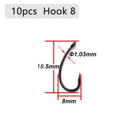 Spinner Swivel for Ronnie Rig Carp Fishing Accessories for Carp Rig Micro Hook Swivel Hook Sleeve Tackle Quick Change Swivel