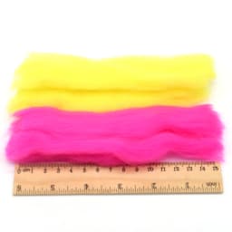 MNFT 2Packs Egg Yarn Fiber Baitfish Lure Trout Slamon Glow Bug Fly Tying Material Pink Yellow Green White Black Red Orange Color