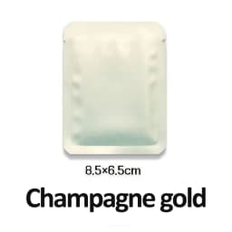 100Pcs 65x85mm Open Top Aluminum Foil Packaging Bag Heat Sealable Herbal Coffee Snack Nut Tea Candy Powder Gifts Storage Pouches