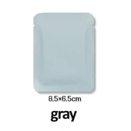 100Pcs 65x85mm Open Top Aluminum Foil Packaging Bag Heat Sealable Herbal Coffee Snack Nut Tea Candy Powder Gifts Storage Pouches