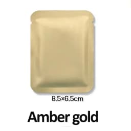 100Pcs 65x85mm Open Top Aluminum Foil Packaging Bag Heat Sealable Herbal Coffee Snack Nut Tea Candy Powder Gifts Storage Pouches