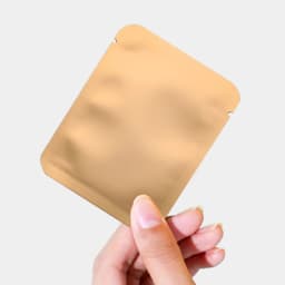 100Pcs 65x85mm Open Top Aluminum Foil Packaging Bag Heat Sealable Herbal Coffee Snack Nut Tea Candy Powder Gifts Storage Pouches