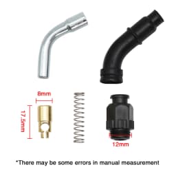 ZSDTRP for Keihin FCR Carburetor Starter Valve Comp Cable Operated Choke Carb Choke Plunger Starter Valve Kit for CRF 250 450X