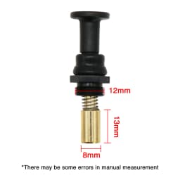 ZSDTRP for Keihin FCR Carburetor Starter Valve Comp Cable Operated Choke Carb Choke Plunger Starter Valve Kit for CRF 250 450X