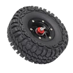 Ajrc Metallic Black/red Tire Assembly/disassembly Aid Tool For 1/10 Rc Crawler Car 1.9 2.2 Inch Beadlock Wheel