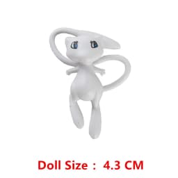 3-7 Cm PokemonCartoons Anime Figure Pikachu Mew Snorlax Charmander Cosplay Collection Pet Pocket Monster Action Model Toy Gifts