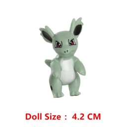 3-7 Cm PokemonCartoons Anime Figure Pikachu Mew Snorlax Charmander Cosplay Collection Pet Pocket Monster Action Model Toy Gifts