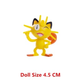3-7 Cm PokemonCartoons Anime Figure Pikachu Mew Snorlax Charmander Cosplay Collection Pet Pocket Monster Action Model Toy Gifts