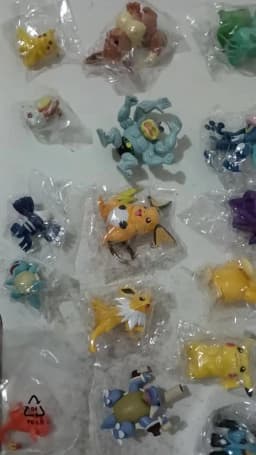 3-7 Cm PokemonCartoons Anime Figure Pikachu Mew Snorlax Charmander Cosplay Collection Pet Pocket Monster Action Model Toy Gifts