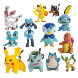 3-7 Cm PokemonCartoons Anime Figure Pikachu Mew Snorlax Charmander Cosplay Collection Pet Pocket Monster Action Model Toy Gifts
