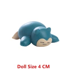 3-7 Cm PokemonCartoons Anime Figure Pikachu Mew Snorlax Charmander Cosplay Collection Pet Pocket Monster Action Model Toy Gifts