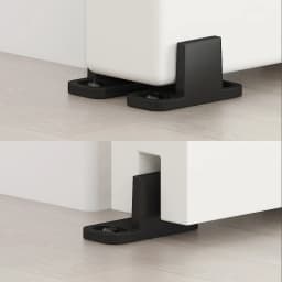 2pcs Sliding Barn Door Floor Guides Closet Door Guides Hardware Plastic Floor Wall Mounted Bottom Track Guide for Sliding Doors