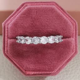 Fashion Brand Eternity Ring 925 Sterling silver Moissanite cz Engagement Wedding Band Rings for women Men Finger Party Jewelry