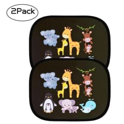 Car SunShade Side Window Cartoon Window For Children Adults Adsorption SunShade Cover Rear Side Auto Window Sunvisor Mesh