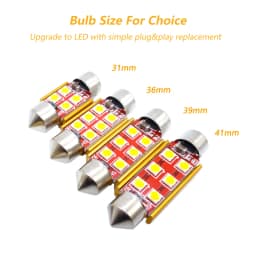 2PCS/4PCS Canbus Error Free Led 31mm 36mm 39mm 41mm 3030 SMD DE3175 C5W C10W SV8.5 Automobiles Car Led Light Lamp No Polarity