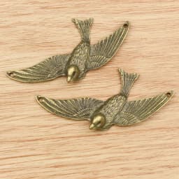 3pcs 73x33mm Antique Silver Plated Bronze Plated Bird Style Connector Handmade Charms Pendant:DIY for bracelet necklace
