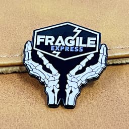 Death Stranding game enamel pin fragile express skeleton hands metal badge brooches Jewelry Collectibles Gifts