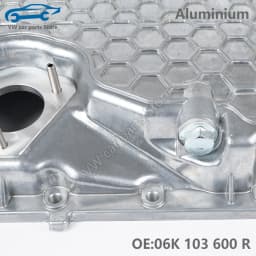06K103600R All Aluminum Alloy Improved Oil Tray Waste Oil Pan For Audi A1 A3 Q2 TT VW Golf MK7 GTI Sharan Tiguan 06K 103 600 R