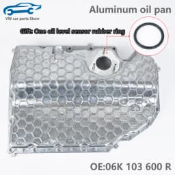 06K103600R All Aluminum Alloy Improved Oil Tray Waste Oil Pan For Audi A1 A3 Q2 TT VW Golf MK7 GTI Sharan Tiguan 06K 103 600 R