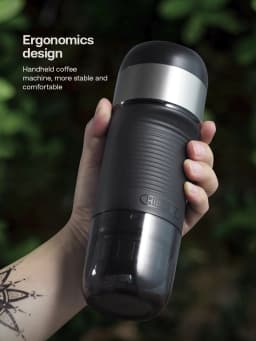 HiBREW Portable Coffee Machine for Car & Home,DC12V Expresso Coffee Maker Fit Nexpresso Dolce Pod Capsule Coffee Powder H4A NEW