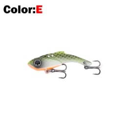 OUTKIT VIB Spoon Fishing Lure 3.5/5g Metal Spinner Fishing Bait Crankbait Bass Artificial Hard Baits Cicada VIB Fishing Tackle
