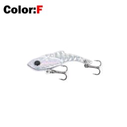 OUTKIT VIB Spoon Fishing Lure 3.5/5g Metal Spinner Fishing Bait Crankbait Bass Artificial Hard Baits Cicada VIB Fishing Tackle