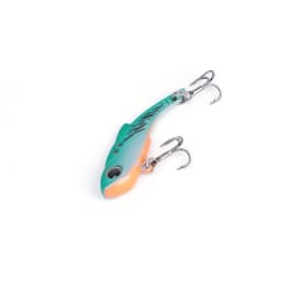 OUTKIT VIB Spoon Fishing Lure 3.5/5g Metal Spinner Fishing Bait Crankbait Bass Artificial Hard Baits Cicada VIB Fishing Tackle
