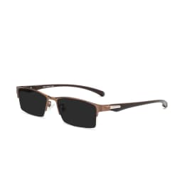 New Sun Photochromic Myopia Eyeglasses Optical Men student Finished Myopia Eyewear prescription Glasses Frame Half Rim -1.0 -4.0