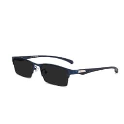 New Sun Photochromic Myopia Eyeglasses Optical Men student Finished Myopia Eyewear prescription Glasses Frame Half Rim -1.0 -4.0