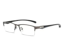 New Sun Photochromic Myopia Eyeglasses Optical Men student Finished Myopia Eyewear prescription Glasses Frame Half Rim -1.0 -4.0