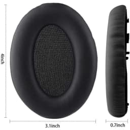 1Pair Replacement Earpads Foam Ear Pads for Sony WH-1000XM3 Headphones Earmuff WH1000XM3 WH 1000 XM3 Earphone Sleeve Headset