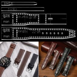 Strap Band Leather Craft Tools Transparent Acrylic Watch Strap Template Home DIY Supplies Watch Strap Mold Men and Women