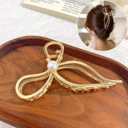 Simple Metal Geometric Hair Claw Clips Elegant Geometric Hair Accessories Cross Crab Bath Clip For Women Fashion Girl Headwear