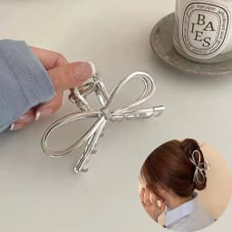 Simple Metal Geometric Hair Claw Clips Elegant Geometric Hair Accessories Cross Crab Bath Clip For Women Fashion Girl Headwear