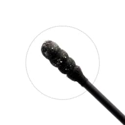 100PCS/box Black Double Head Cotton Swab Makeup Lipstik Cotton Buds Tip Stick Nose Ear Cleaning Health Care Tools