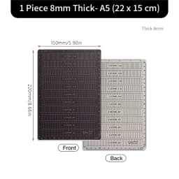 WUTA New Fabric Cutting Mat, Leather Cutting Board A1 A2 A3 A4 A5 Professional Self Healing Quality Double-Sided Craft Tool Set