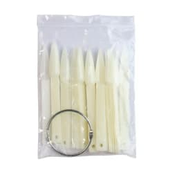 Nail Display Sticks Clear Natural Colors Nail Swatch Chart With Ring False Nail Tips Gel Polish Practice Display for Nail Art